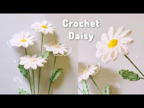 Crochet a DAISY | Easiest Flower Ever?! 🌼 Detailed Crochet Tutorial (2026)