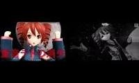 Mix of 2 videos from youtube : The Disappearance of Teto Kasane cover mashup