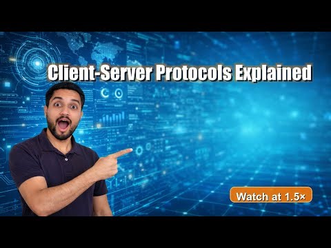 Client-Server Protocols Explained (Watch at 1.5×) | TCP, REST, GraphQL + Real Demo
