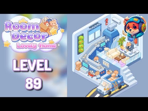 Room Decor: Lovely Home — Level 89 mini mail delivery working space Walkthrough & Solution 🏡✨