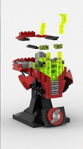 LEGO Samus Aran Helmet MOC [Speed Build]