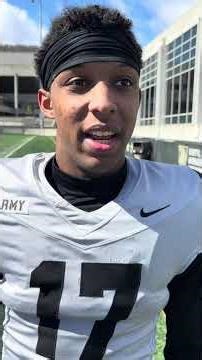 Jaxon Hammond | 2026 Army Spring Football | Interview #army #cfb #ArmyFootball