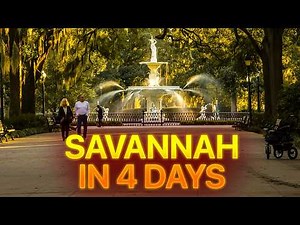 Savannah Georgia in 4 Days — A Smart Travel Itinerary