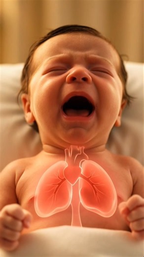 Newborn Baby After Birth in 3D Animation | First Minutes Explained#facts #educational #medical