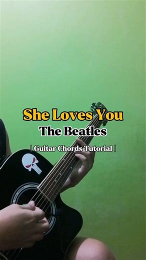 248K views · 4.2K reactions | She Loves You - The Beatles | Guitar Chords Tutorial with Lyrics |  #guitartutorial #guitarchords #guitarcover #DanNazarethHernandez #guitar | Dan Nazareth Hernandez | Facebook