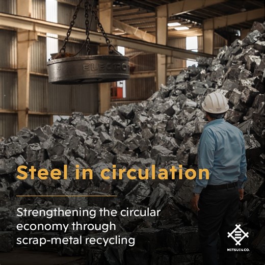 [MITSUI＆CO.] Industrial Business Solutions: Steel in circulation | Mitsui Co., Ltd.
