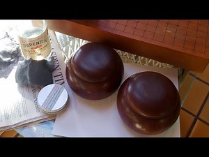 How-To Apply Wax Paste to Go Bowls & Go Boards - using Steel Wool & Monkey Wax from Store.Baduk.Club