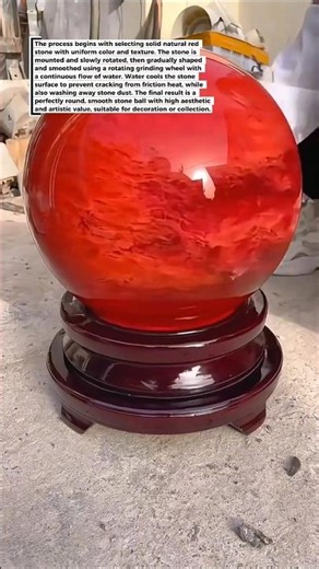 Making Large Red Stone Balls