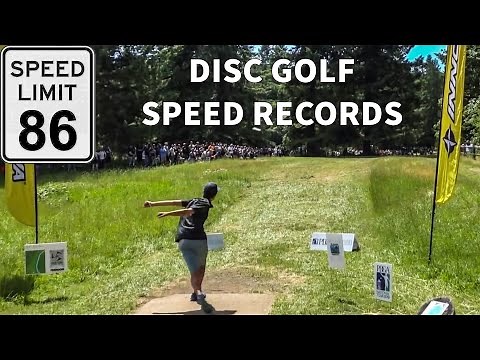 COMPILATION OF THE FASTEST DISC GOLF DRIVES RECORDED WITHIN TOURNAMENTS - [FOREHAND AND BACKHAND]