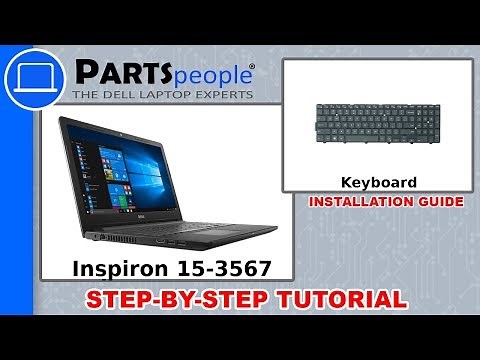 Dell Inspiron 15-3567 (P63F002) Keyboard How-To Video Tutorial