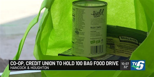 Houghton County businesses collaborate to fill 100 bags of food this weekend
