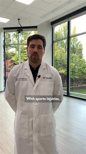 UC Health on Instagram: "Ever wonder what those pops in your knee mean? Joints often make random cracks and pops during everyday movement and most are harmless. But when a pop happens during a sports injury, it may signal something more serious. Dr. Bernholt, an orthopaedic surgeon specializing in knees, explains more."