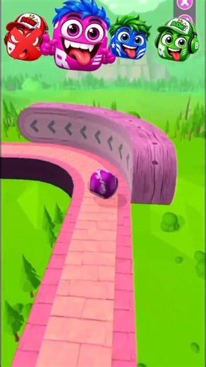 🎮 GOING BALLS 3D | 4 CRAZY CHARACTERS VS IMPOSSIBLE TRACK! 😱🏆 #goingballs #youtubeshorts