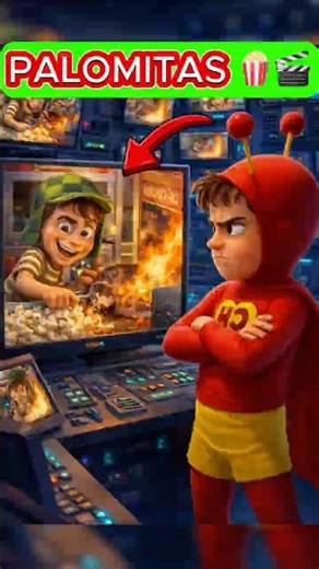 CHAVITO MALOGRA LA MAQUINA DE PALOMITAS🍿🎬😱