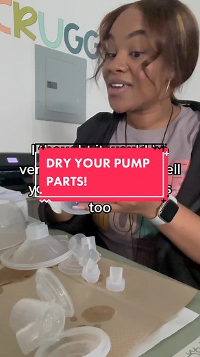 Importance of Drying Breast Pump Parts Before Pumping