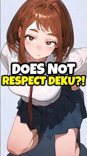 Top 5 Characters That Respect Deku! #myheroacademia #anime