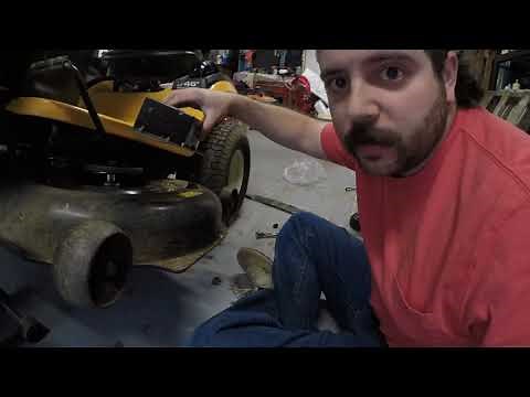 Cub Cadet XT1 LT46 Spindle Assembly Install | HOW TO 618-06977A
