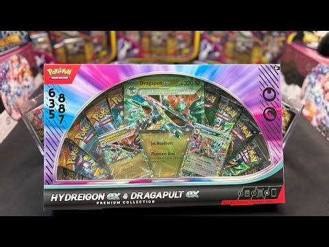 Pokemon Hydreigon ex & Dragapult ex Premium Collection box Best Buy exclusive 🔥 10/17/25 release 🔥