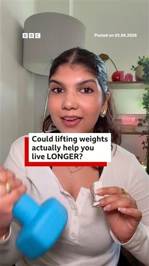 Could lifting weights actually help you live longer? #Health #Gym #BBCNews