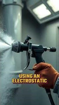 How it works Powder Coating. #powdercoating #rustresistantcoating #equipment #tools