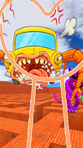 Can you catch Sprunki Car Eater Catnap Rumi Crazy Frog in Gmod #gmod