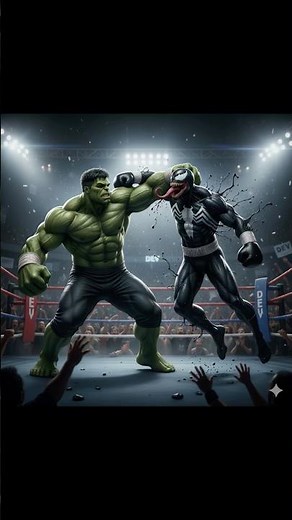 Hulk vs. Venom: The Ultimate Boxing Showdown!