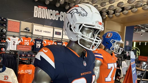 A closer look at the first new Broncos uniform design in 27 years