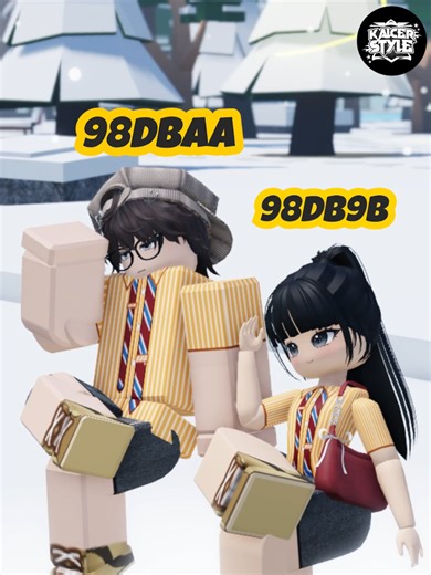 New! Kalcer Outfits Orange Edition #kalcerstylecommunity #matchingoutfit #robloxoutfit #robloxtrend #robbloxfyp