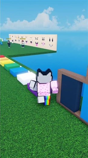 Nyan Cat trend❤️ #roblox #robloxshorts