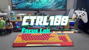 开箱+拆解，千元大配列机械键盘，自带电动推杆的Ctrl100!
