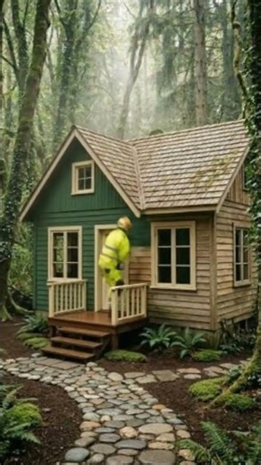 Hidden Forest House That Feels Unreal || Abandene House Renovation