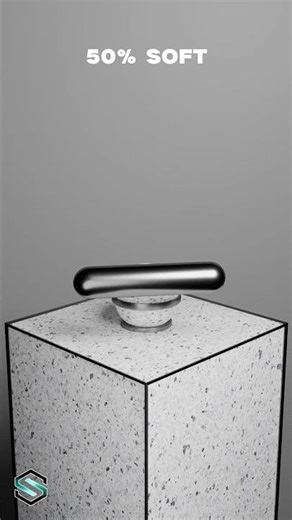 0% vs 100% Soft Body Simulation For Beginner