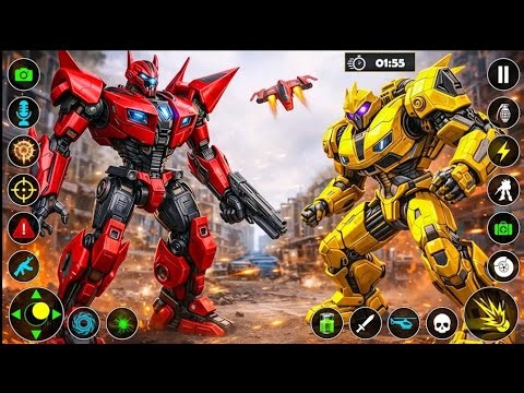 👉 😱 ROBOT FIGHT 3D | Police Robot vs Killer Robot 💥 Epic Battle Gameplay!
