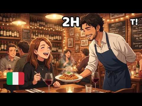 Learn Italian Easily 🇮🇹 | 2 Hours of Everyday Conversations for Beginners (A1–A2)