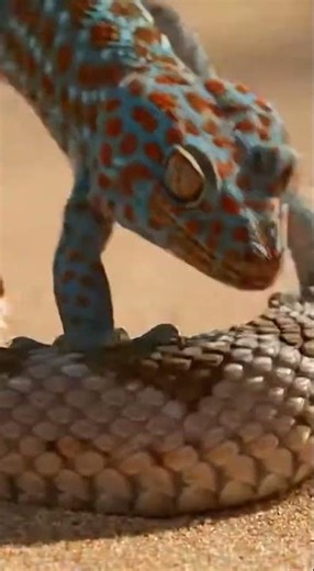 Tokay Gecko vs Snake – Brutal Survival Battle!