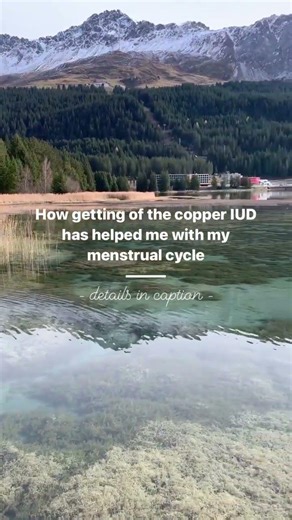 It has been over three months since I have had the copper IUD removed