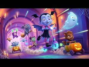 Vampire Adventures : What’s the Secret of This Spooky Race? 🧛‍♀️🎃🕸️| Funnny Vampirina Animation