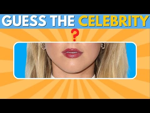 Guess The Celeb By Their Lips Challenge! | Lip Reading Game