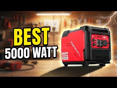 Best 5000 Watt Generator 2026: Top 6 Portable Inverter Generators for Home Backup & RV