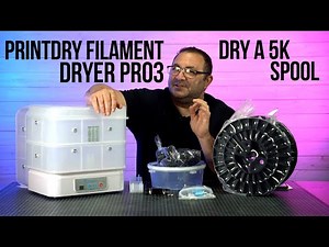 PrintDry Pro 3 - Dry 5K Spools and Create Huge Prints