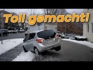 Accident involving an ambulance, rear-end collision, and stress at the gas station! | #GERMAN #DA...