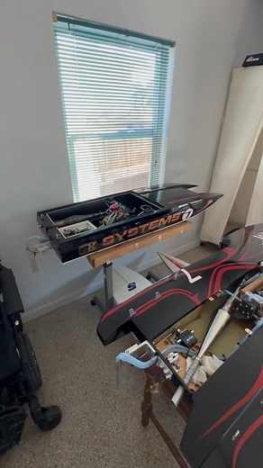 While I’m cleaning the shop. I put some on my boats in together and I wanted to share with you guys the most rare boat that I own it’s a 1986 Aeromarine 60 inch systems cat and I don’t think there’s another one with the original paint left in the world.- more rare than the (1 of 12) 57” Snell hydroplane | Greg Marino