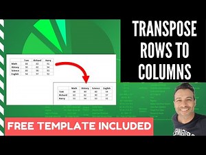 Transpose Rows to Columns in Excel using Loop VBA Code
