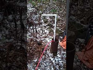 air lift well cleaning with compressed air