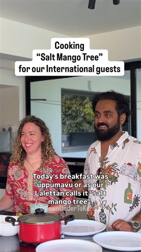 DownUnderToKerala | This morning’s breakfast was Uppamavu (or in our Lalettans words “salt mango tree”), a simple South Indian staple, made for our guests... | Instagram