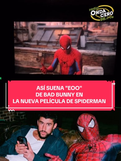 🚨🕷️ ¡BAD BUNNY SE COLÓ EN EL UNIVERSO DE SPIDER-MAN! 😱🎶 La canción