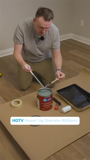 Create a vibe that is elevated yet casual with HGTV Home® by Sherwin-Williams paint. 🎨 | Lowe's Home Improvement