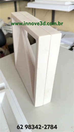 Forma 3D para produção de COBOGÓ Dupla Face 30x30 #forma3d #elementovazado #arquitetura #construção