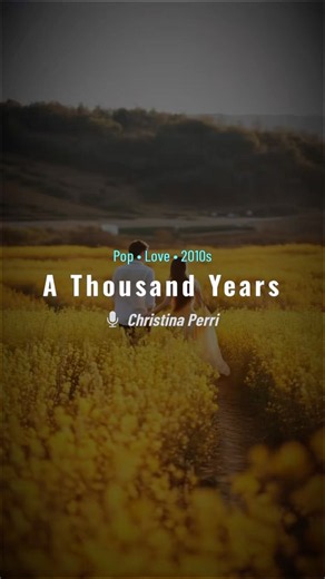 A Thousand Years Lyrics – Christina Perri | Heartfelt | Pop | 2010s Classic | Sing Along