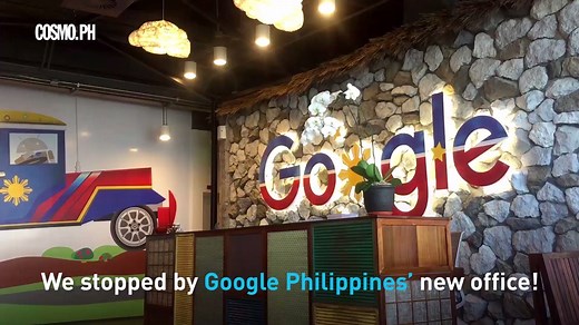 Take a look inside Google Philippines' cool new office in BGC! • • • Video: Jean Saturnino | Cosmopolitan Philippines